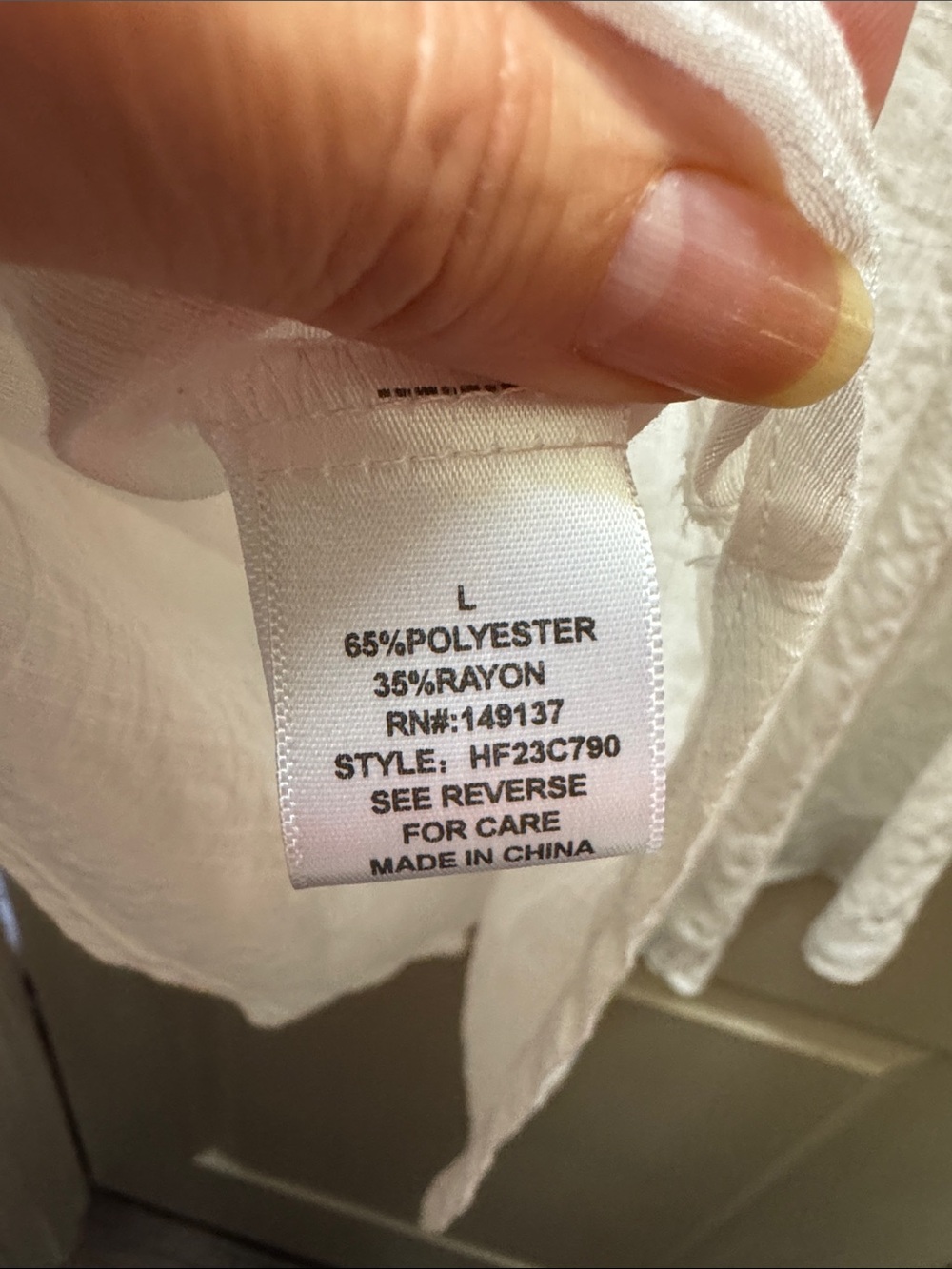 HYFVE White Button-Front Gauze Shirt - Picture 8 of 9